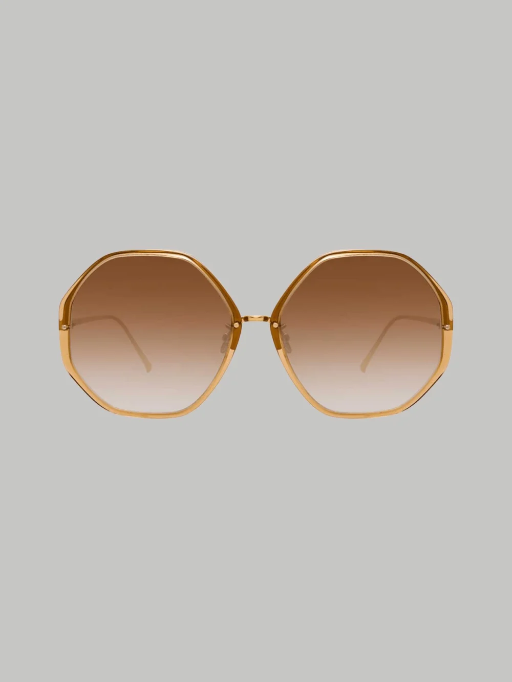Linda Farrow Alona Optical Frame in brown frame