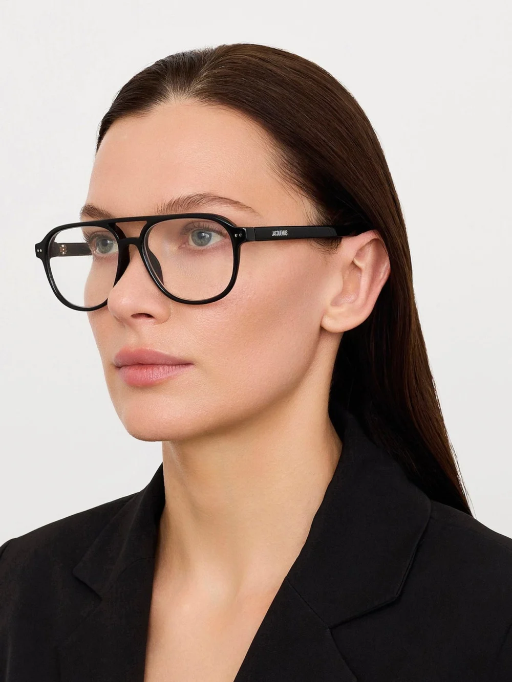 Linda Farrow Altu Optical, black, view 3