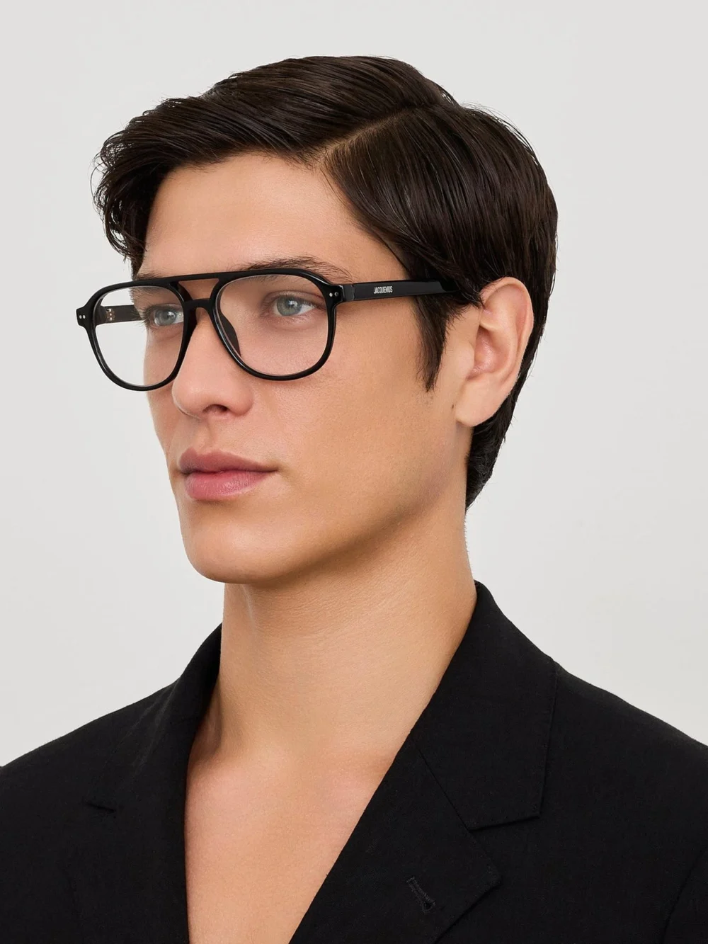 Linda Farrow Altu Optical, black, view 4