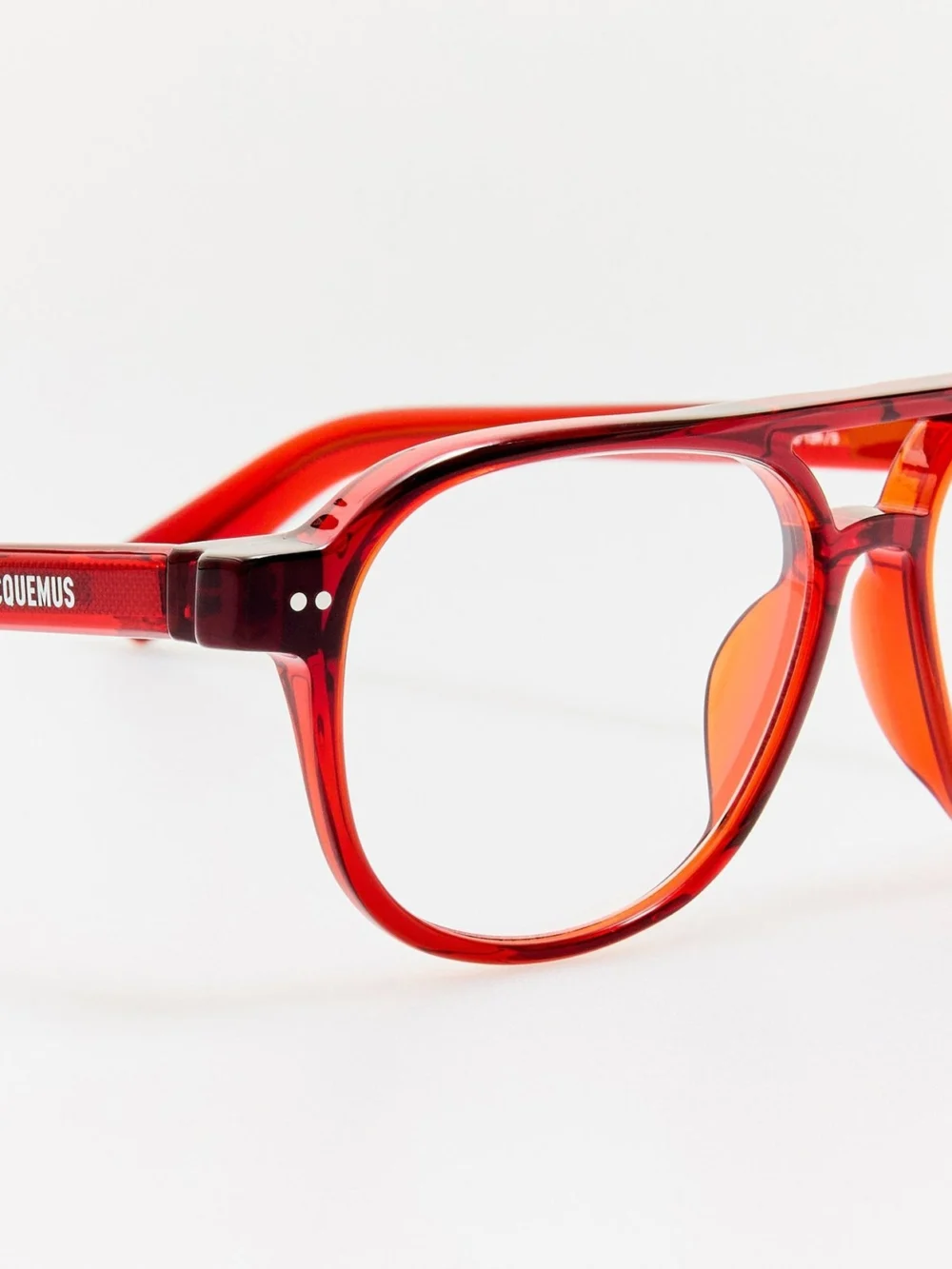 Linda Farrow Altu Optical, bordeaux, view 4