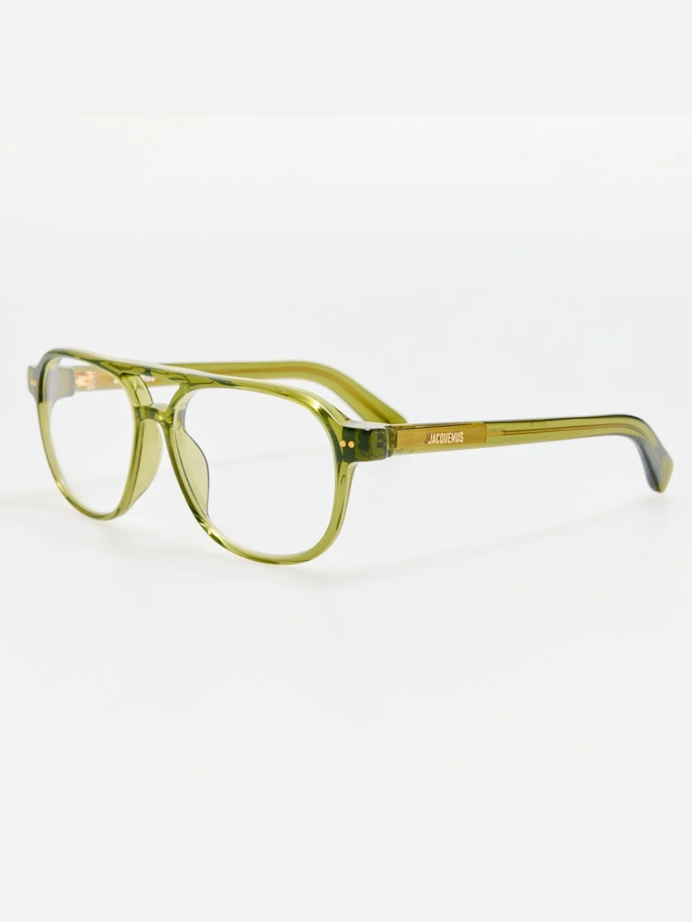 Linda Farrow Altu Optical, green, view 2