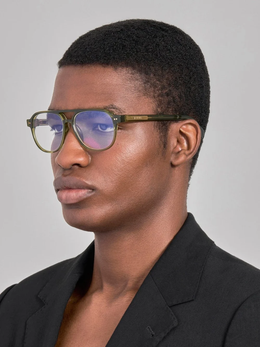 Linda Farrow Altu Optical, green, view 6