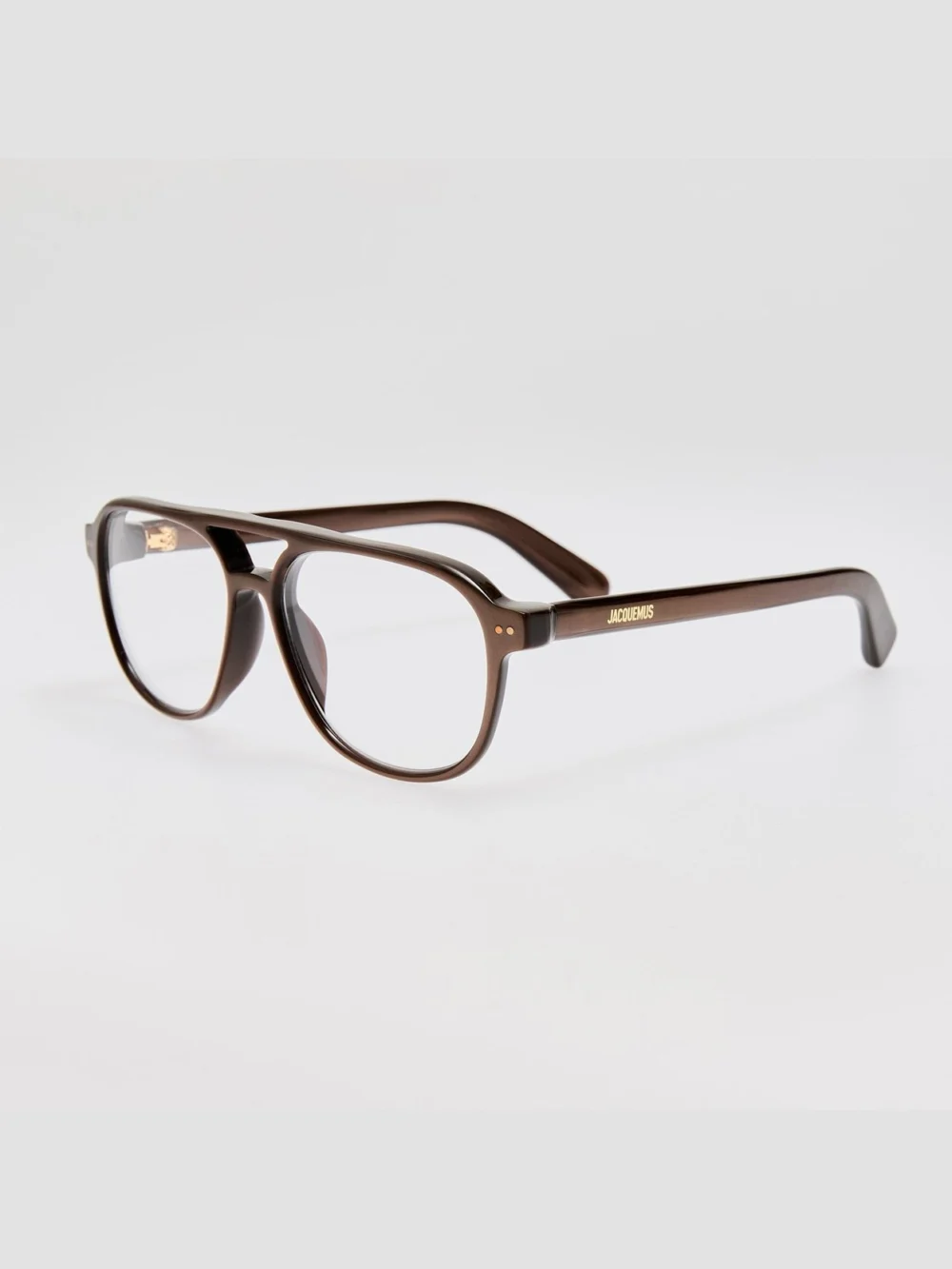 Linda Farrow Altu Optical, metallic brown, view 2