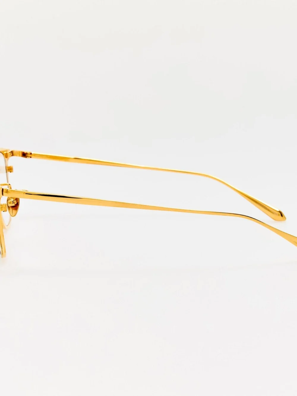 Linda Farrow Anderson Optical, satin black, view 5