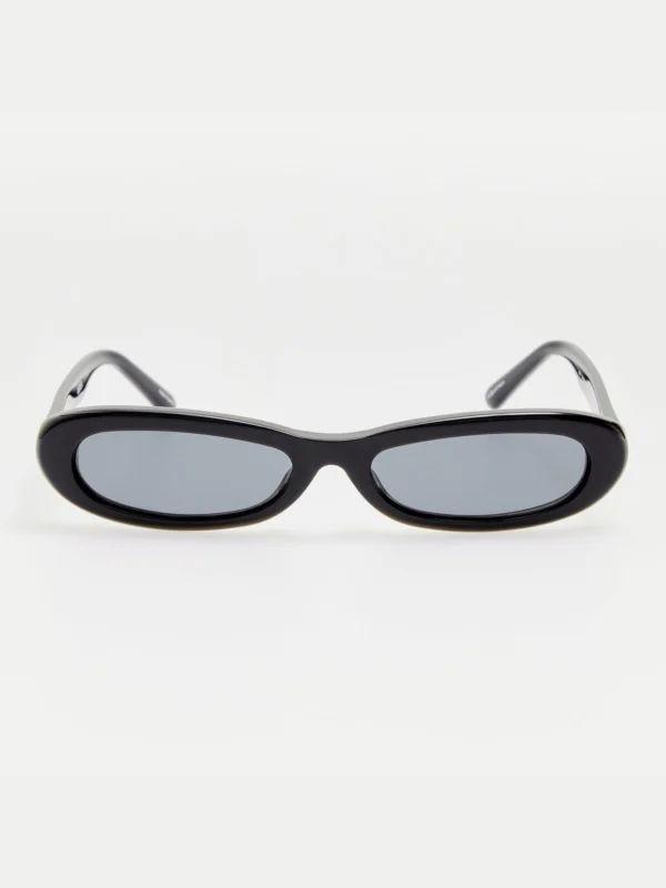Linda Farrow Andrea Sunglasses in Black