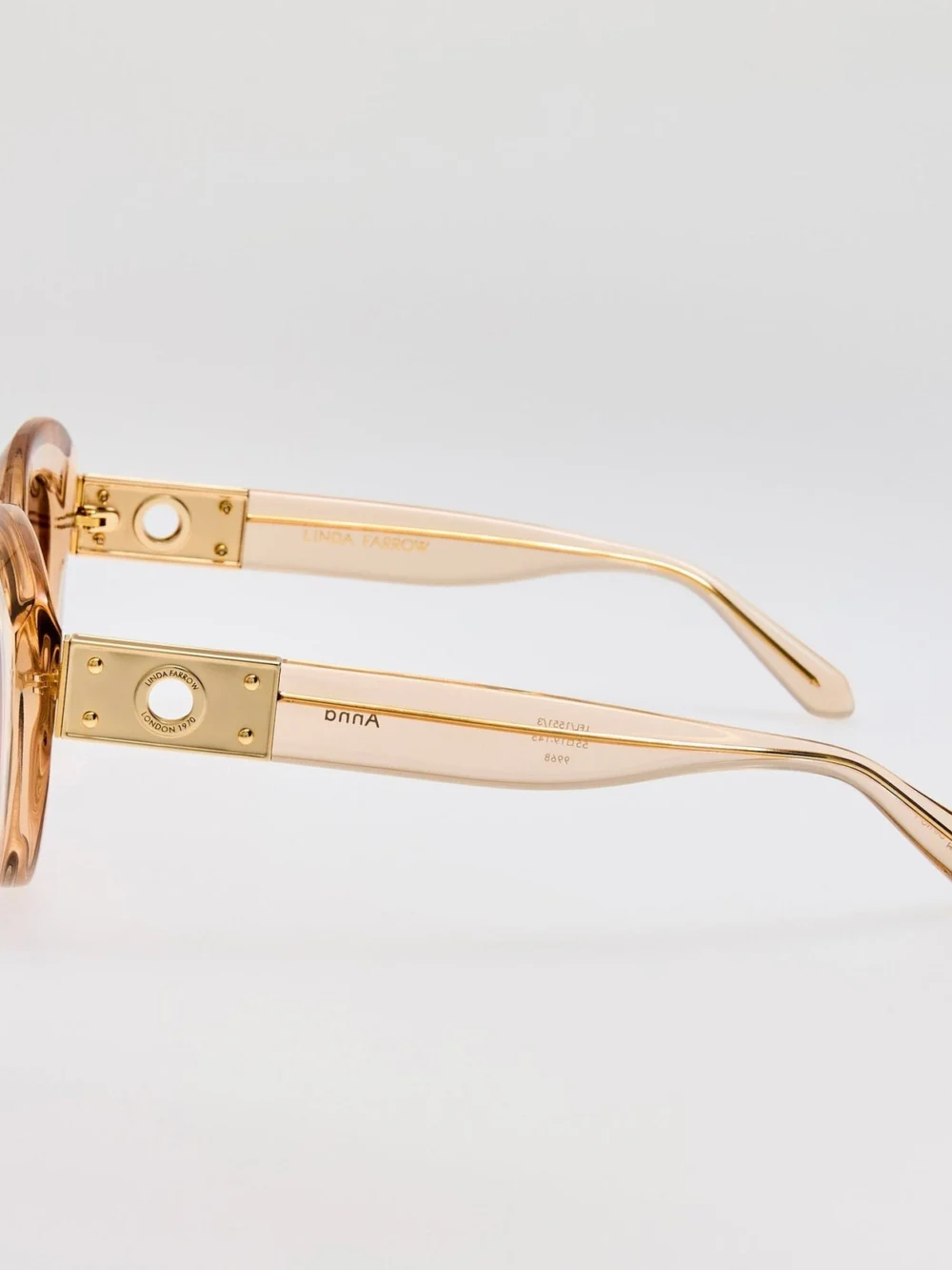 Linda Farrow Anna Sunglasses, ash, view 5