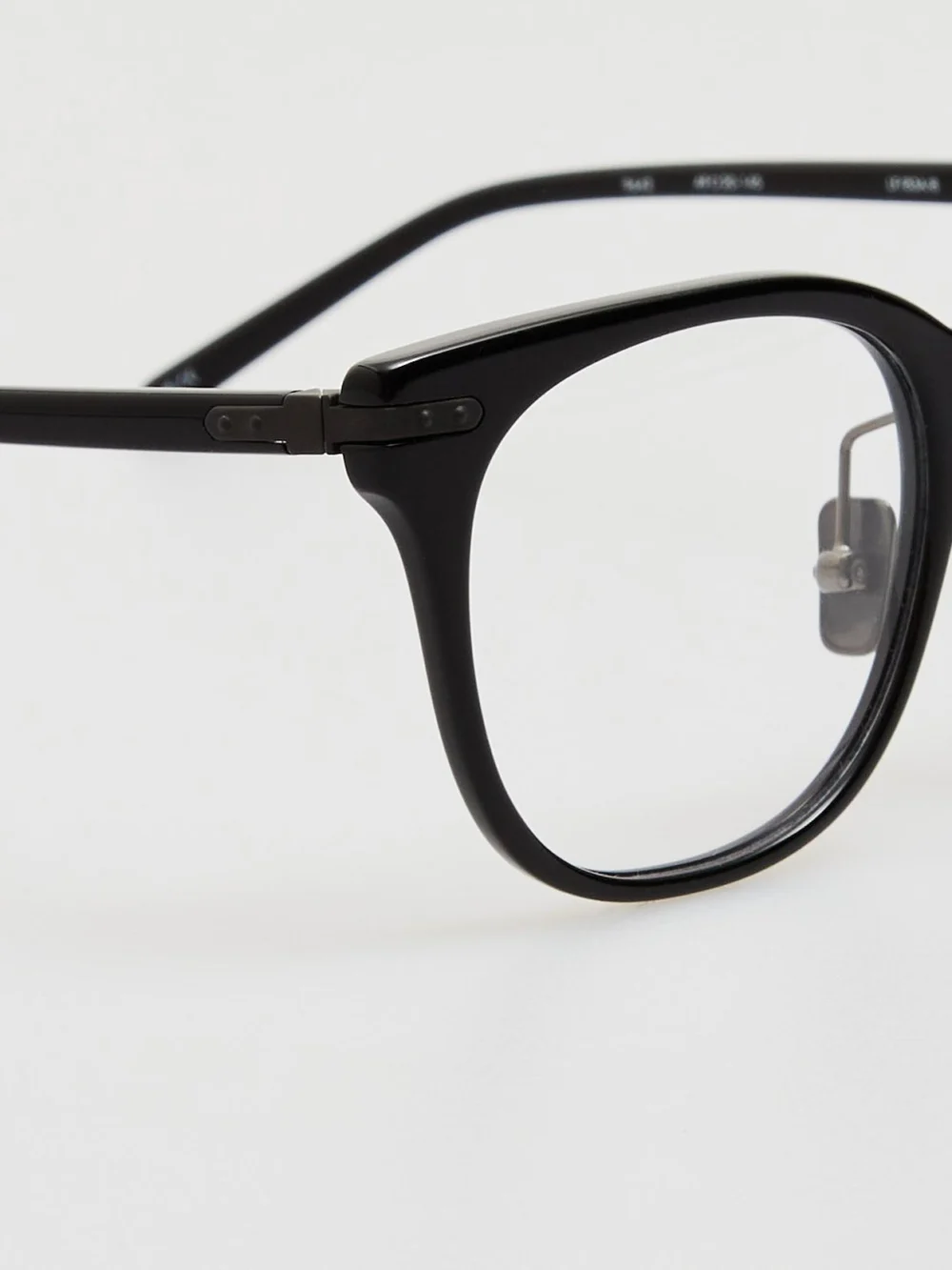 Linda Farrow Arch Optical, black matt nickel, view 3