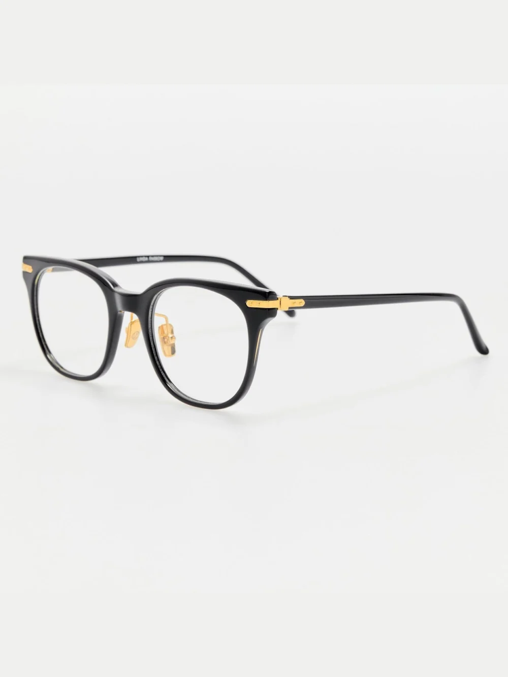 Linda Farrow Arch Optical, black, view 2