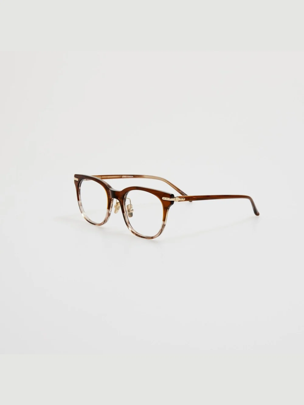 Linda Farrow Arch Optical, caramel horn, view 2