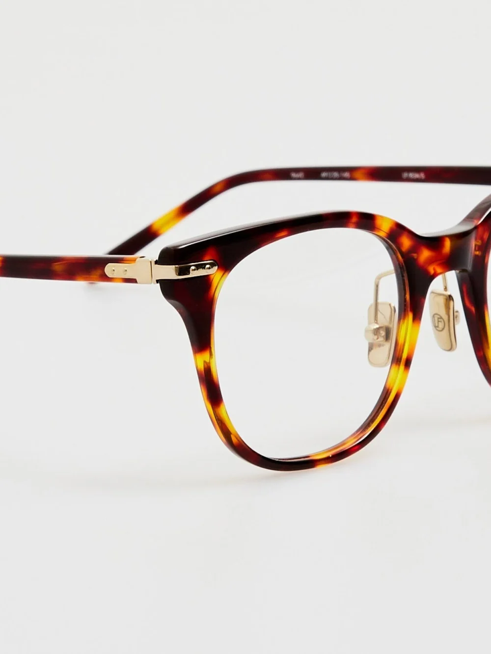 Linda Farrow Arch Optical, dark tortoiseshell, view 5