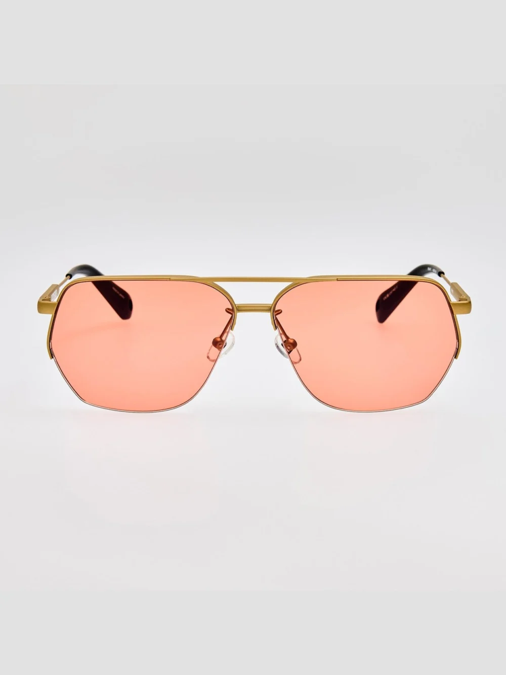 Linda Farrow Aviador Sunglasses in matt putty
