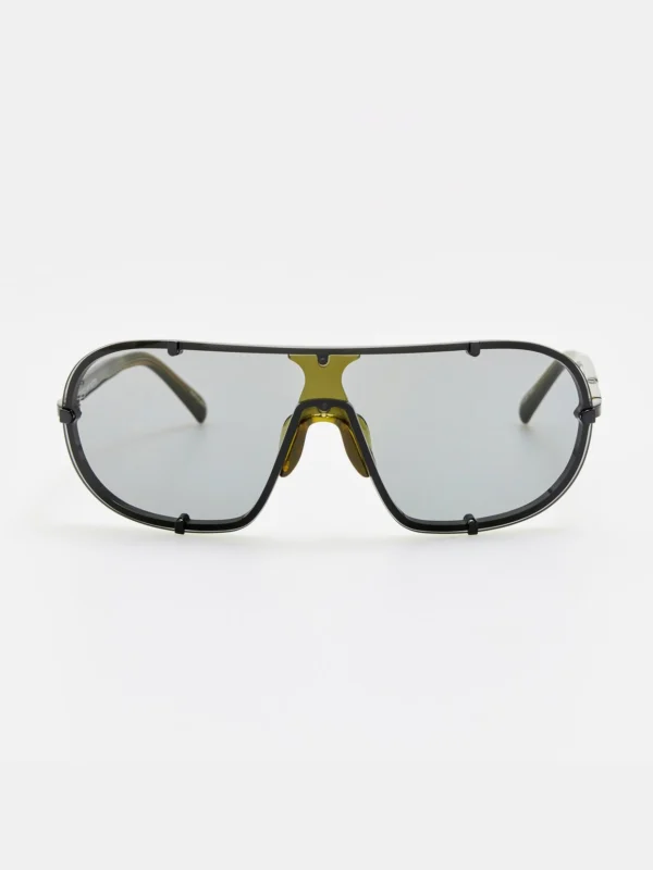 Linda Farrow Aviator Sunglasses in Black