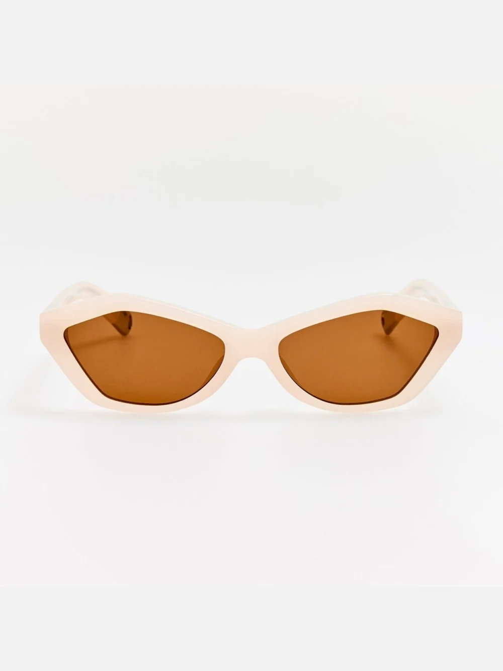Linda Farrow Bambino Sunglasses in pearl