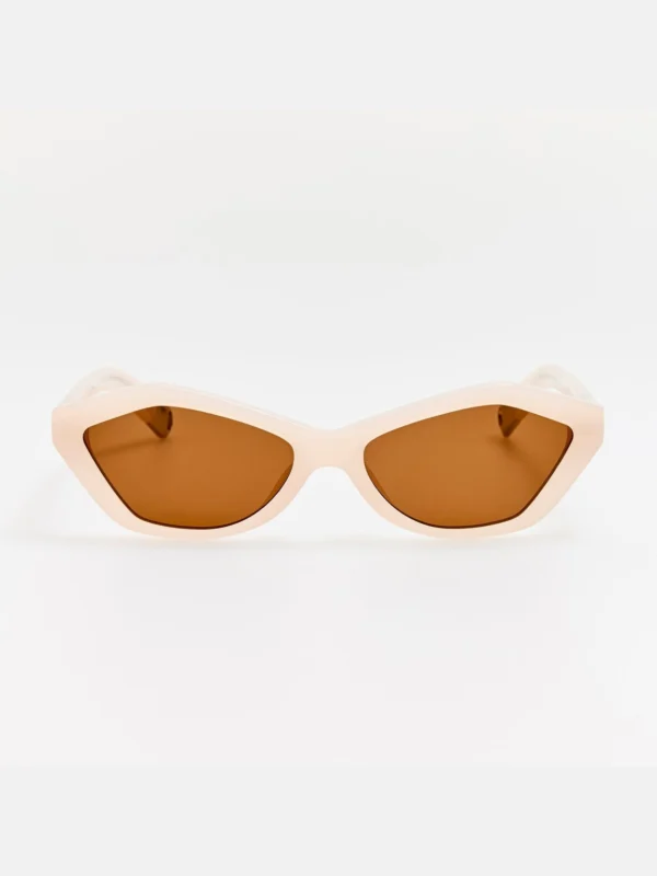 Linda Farrow Bambino Sunglasses in Pearl