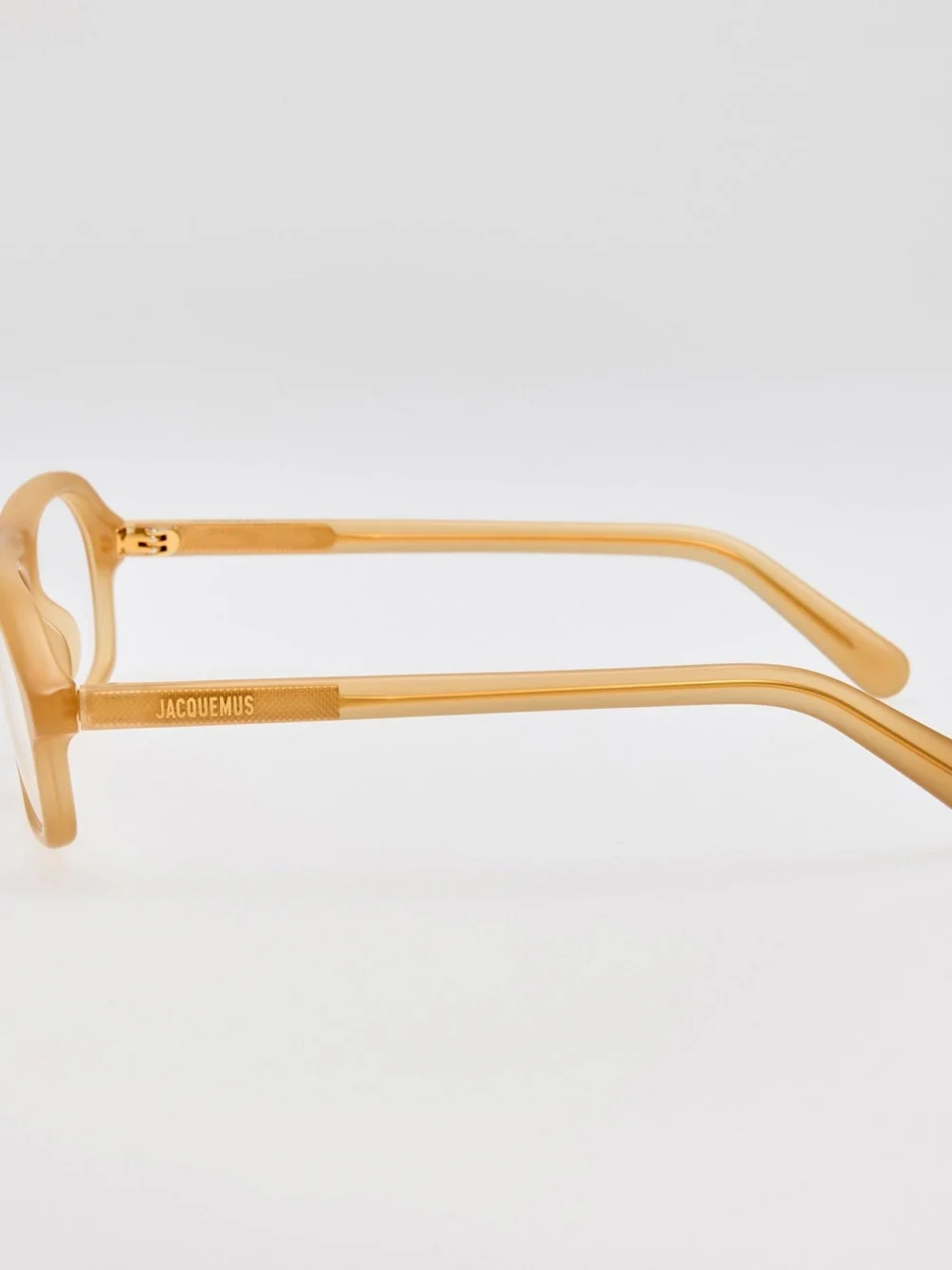 Linda Farrow Becane Optical, milky brown, view 6