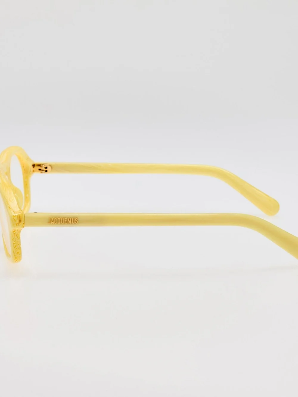 Linda Farrow Becane Optical, yellow stripe, view 6