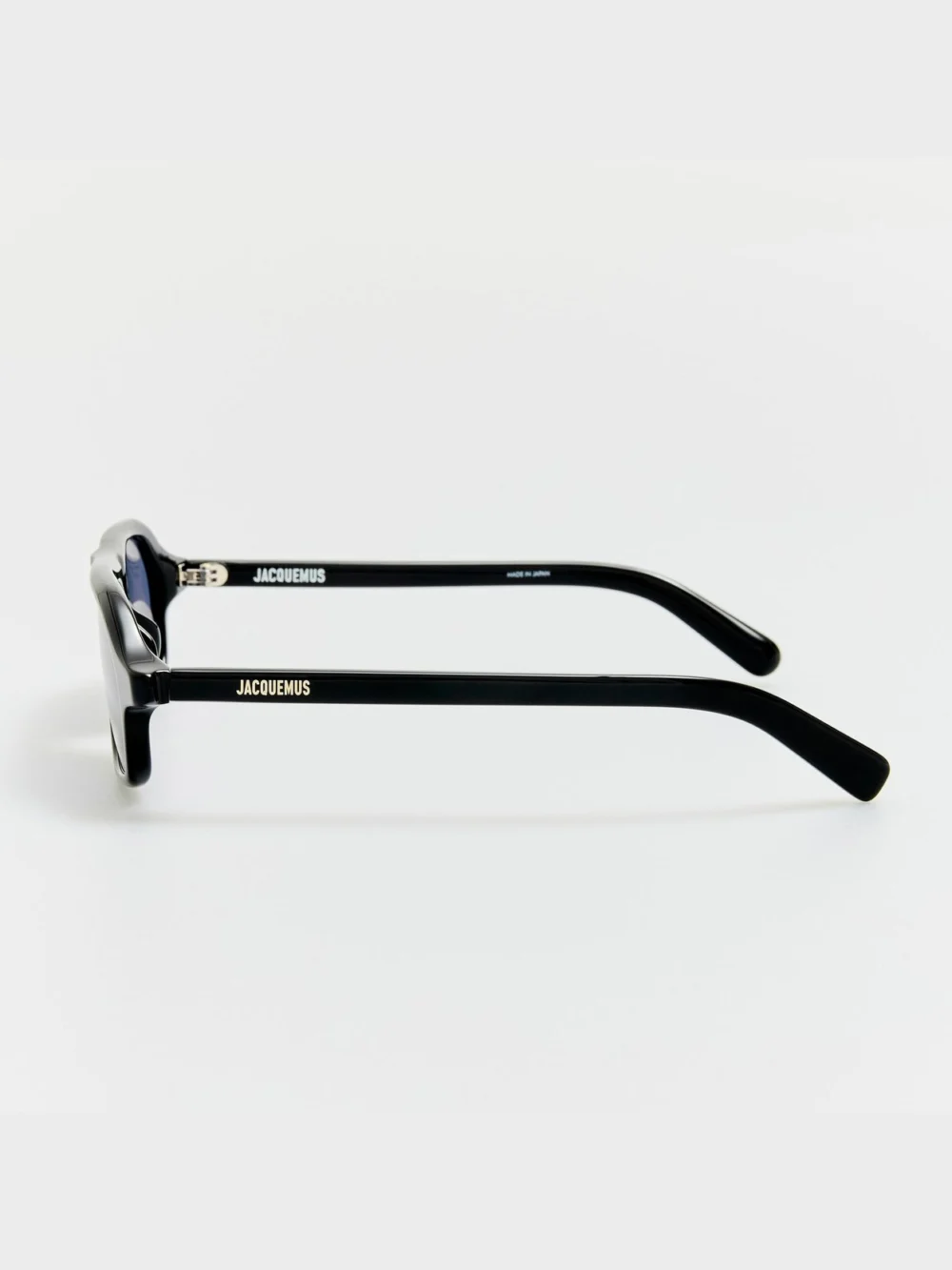 Linda Farrow Becane Sunglasses, black, view 5