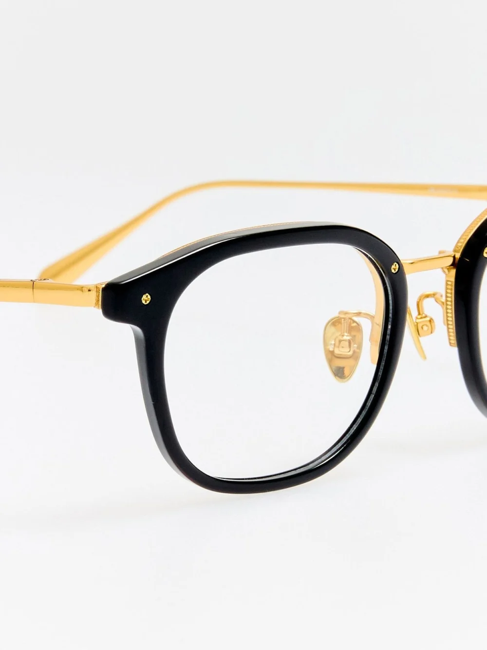 Linda Farrow Bennet Optical, black, view 6