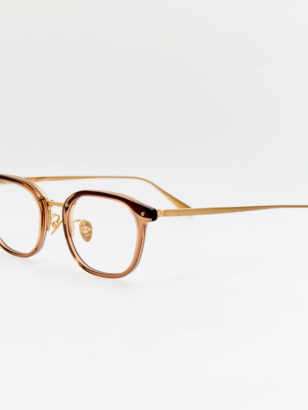Linda Farrow Bennet Optical, brown, view 2