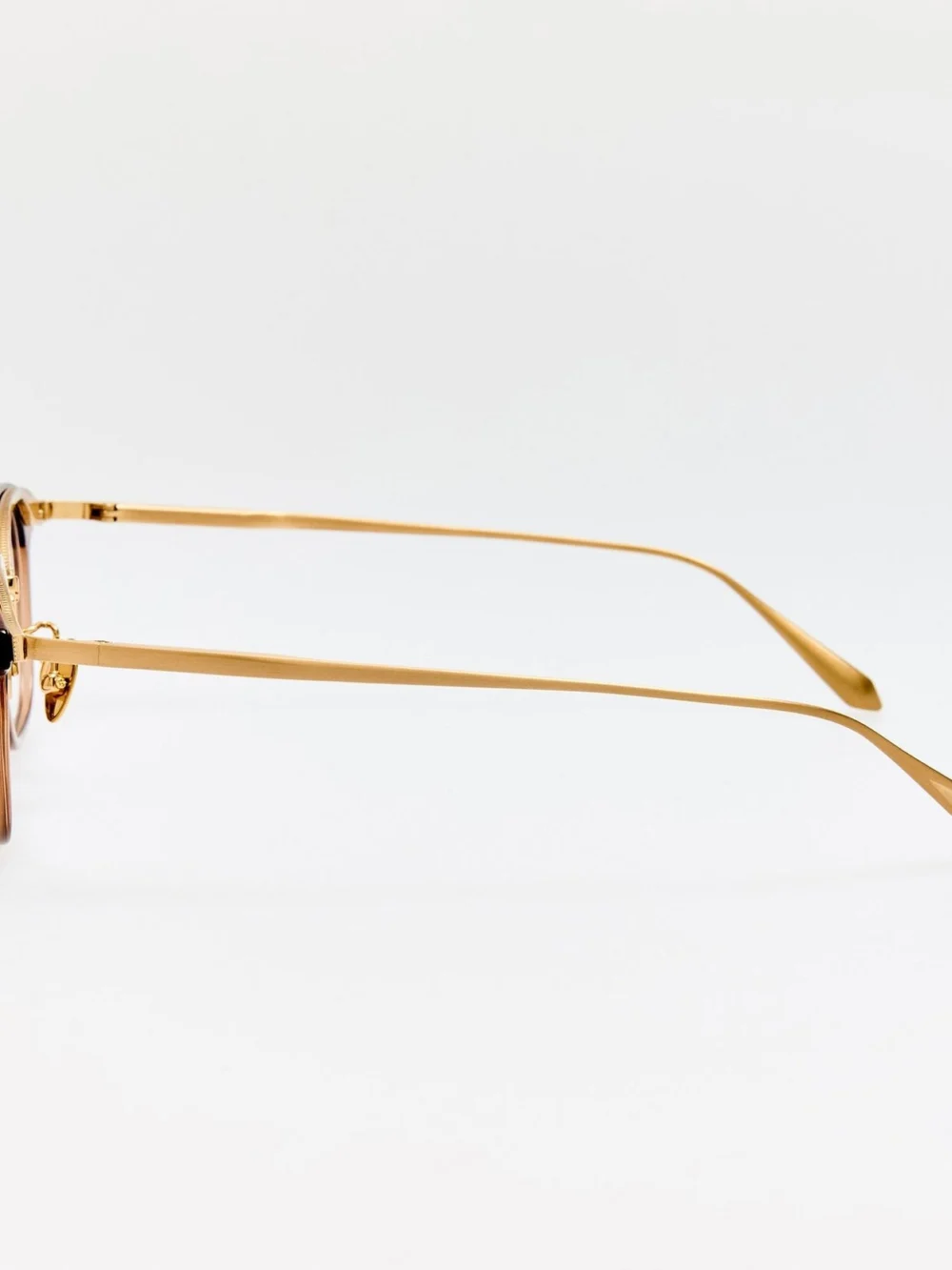 Linda Farrow Bennet Optical, brown, view 5
