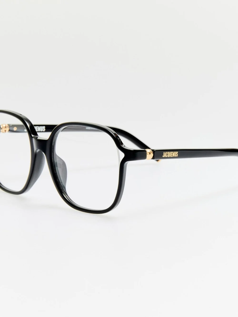 Linda Farrow Berger Optical, black, view 3