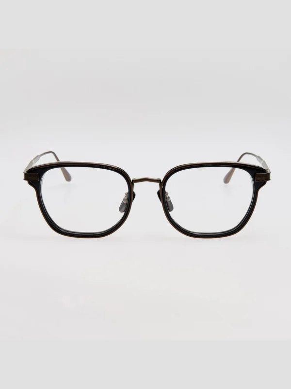Linda Farrow Blakher Optical in Black Matt Nickel