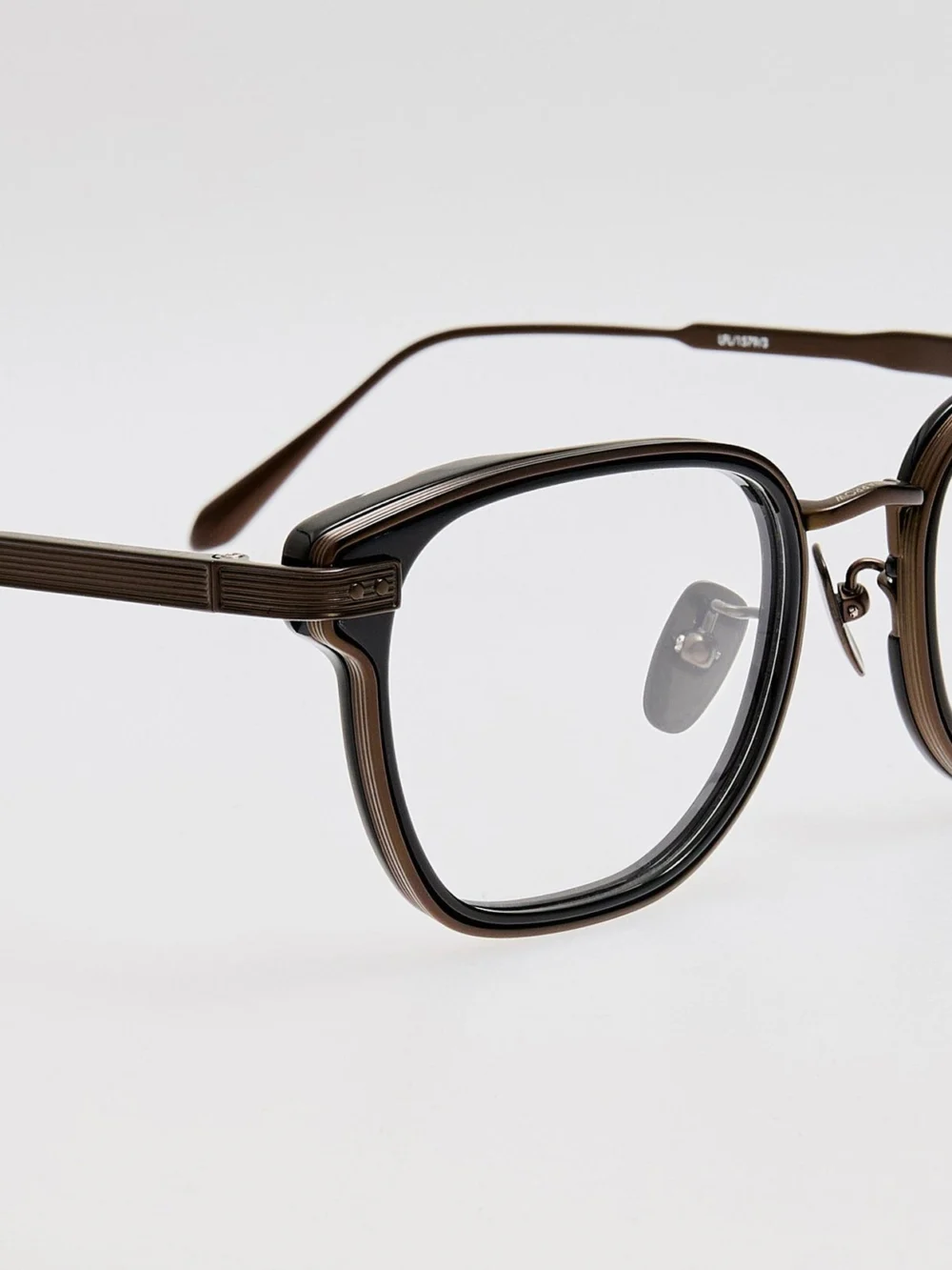Linda Farrow Blakher Optical, black matt nickel, view 3