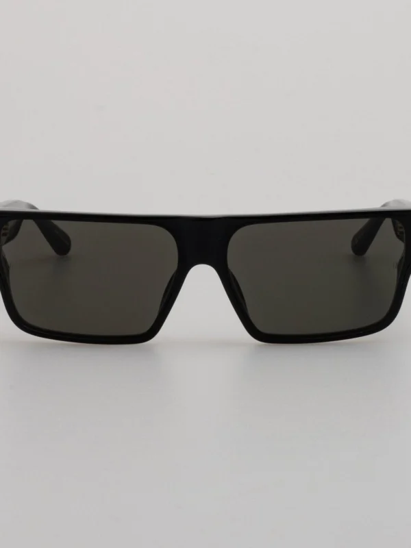 Linda Farrow Brady Sunglasses in Black
