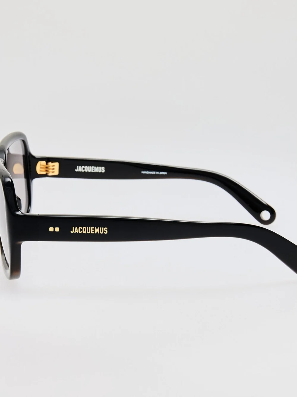 Linda Farrow Cabana Oversize Sunglasses, black, view 2