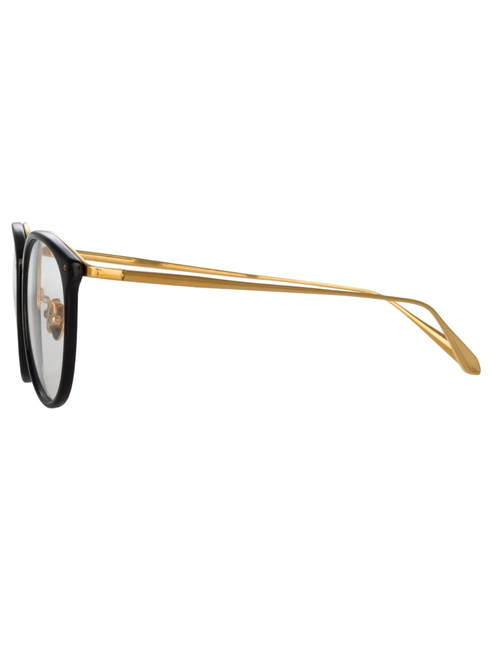Linda Farrow Calthorpe Optical Frame, black, view 2