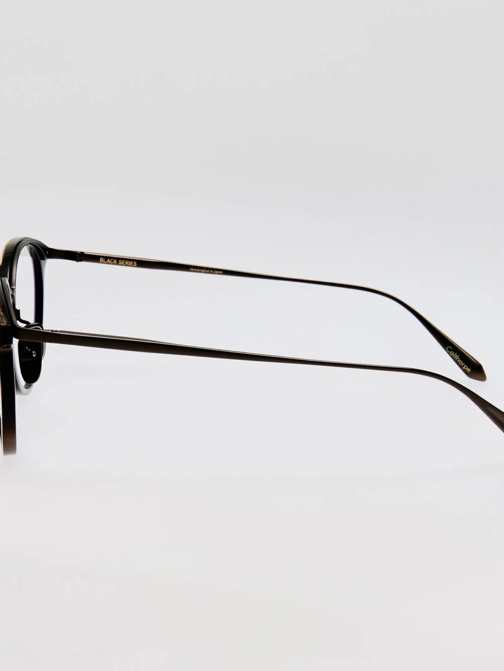 Linda Farrow Calthorpe Optical Frame, buffalo horn and 925 sterling silver, view 6