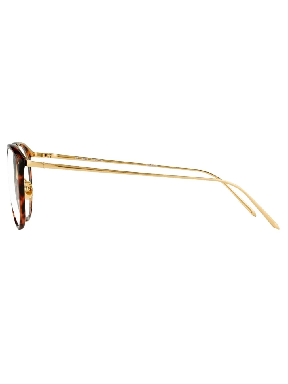 Linda Farrow Calthorpe Optical Frame, tortoiseshell, view 5