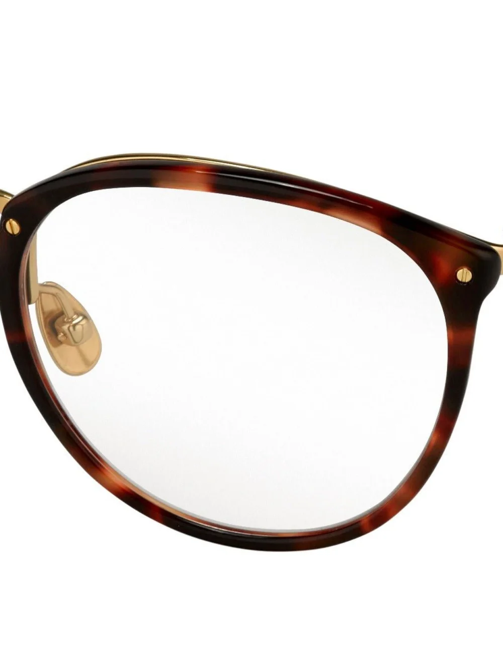 Linda Farrow Calthorpe Optical Frame, tortoiseshell, view 6