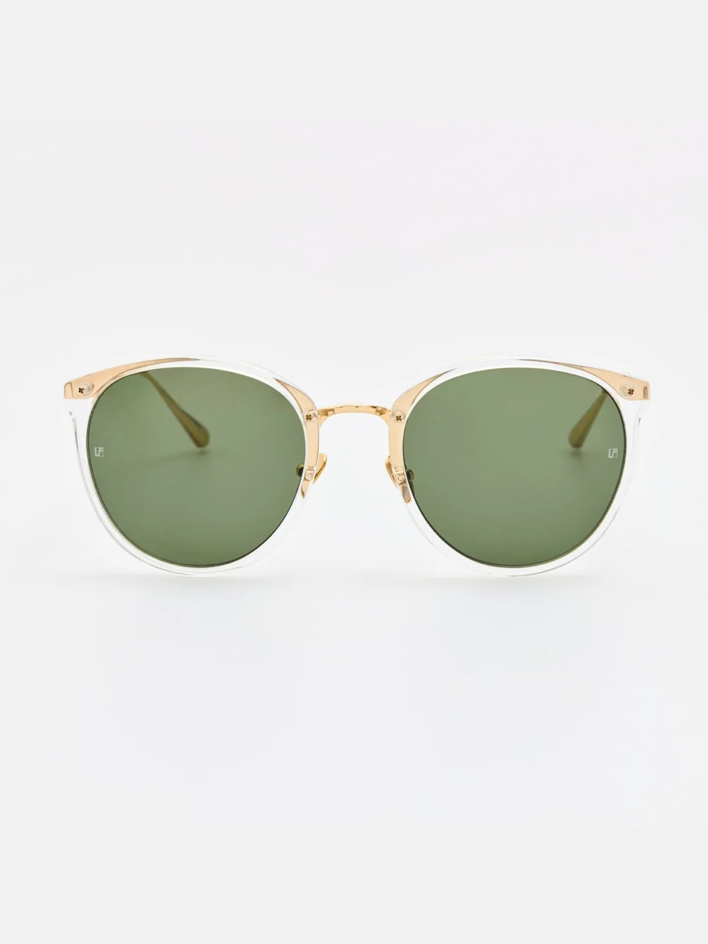 Linda Farrow Calthorpe Sunglasses in clear