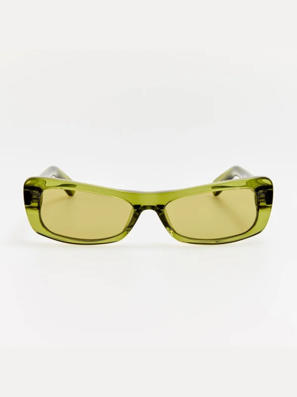 Linda Farrow Capri Sunglasses in Khaki