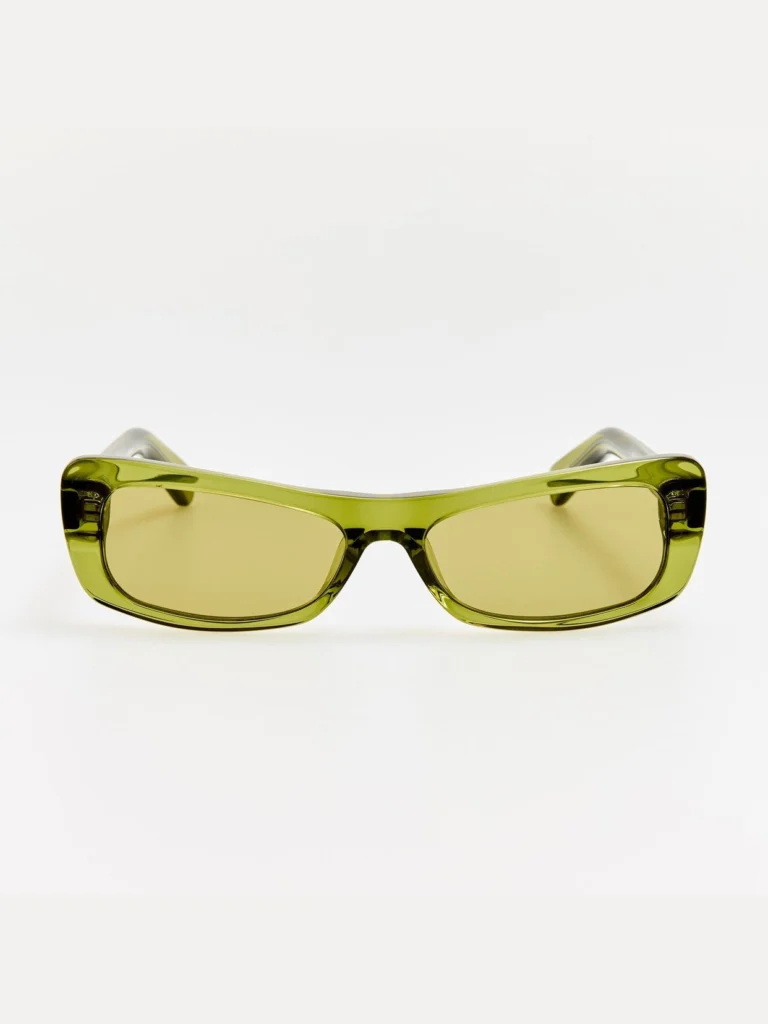 Linda Farrow Capri Sunglasses in Khaki