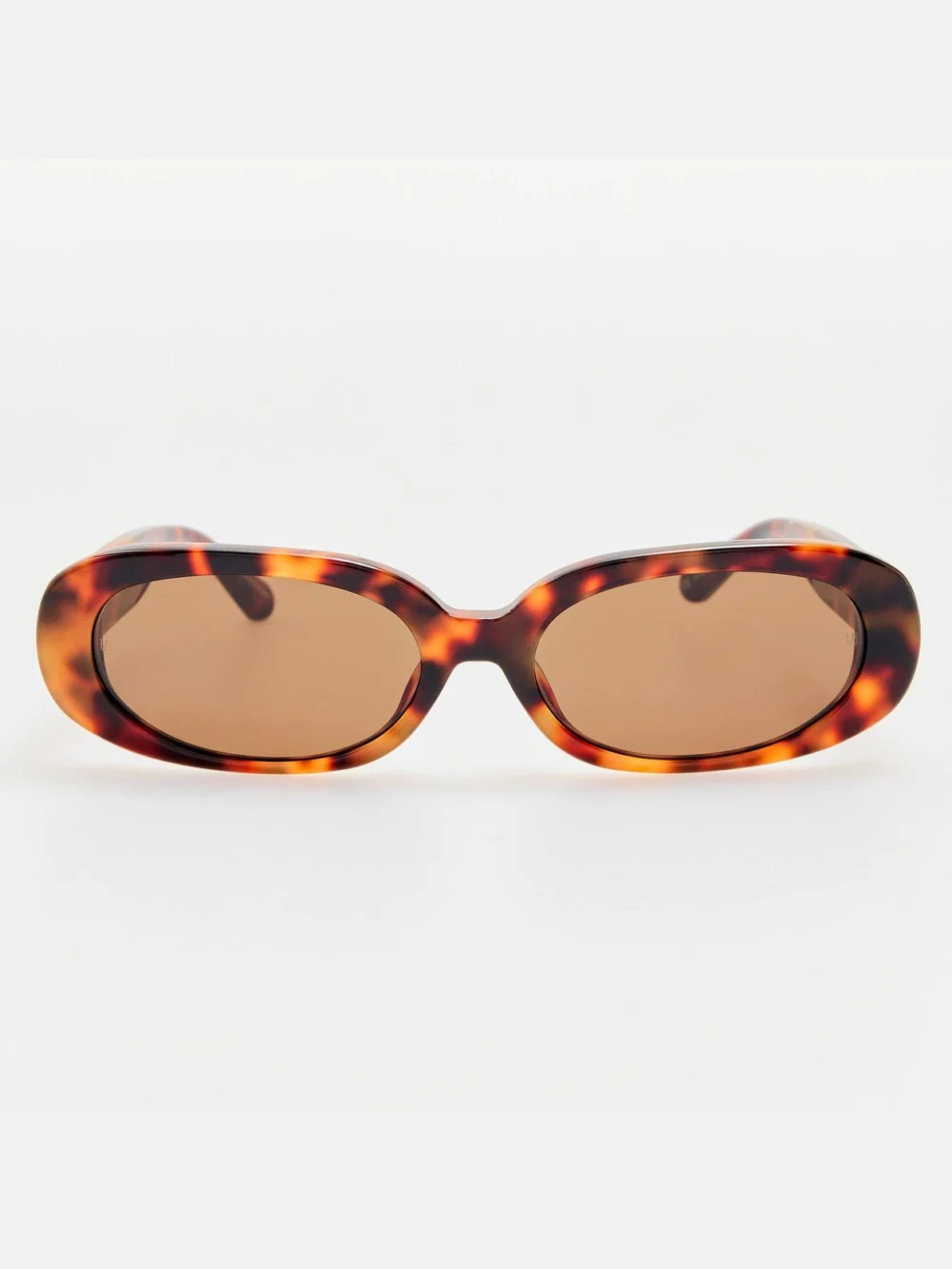 Linda Farrow Cara Sunglasses in tortoiseshell
