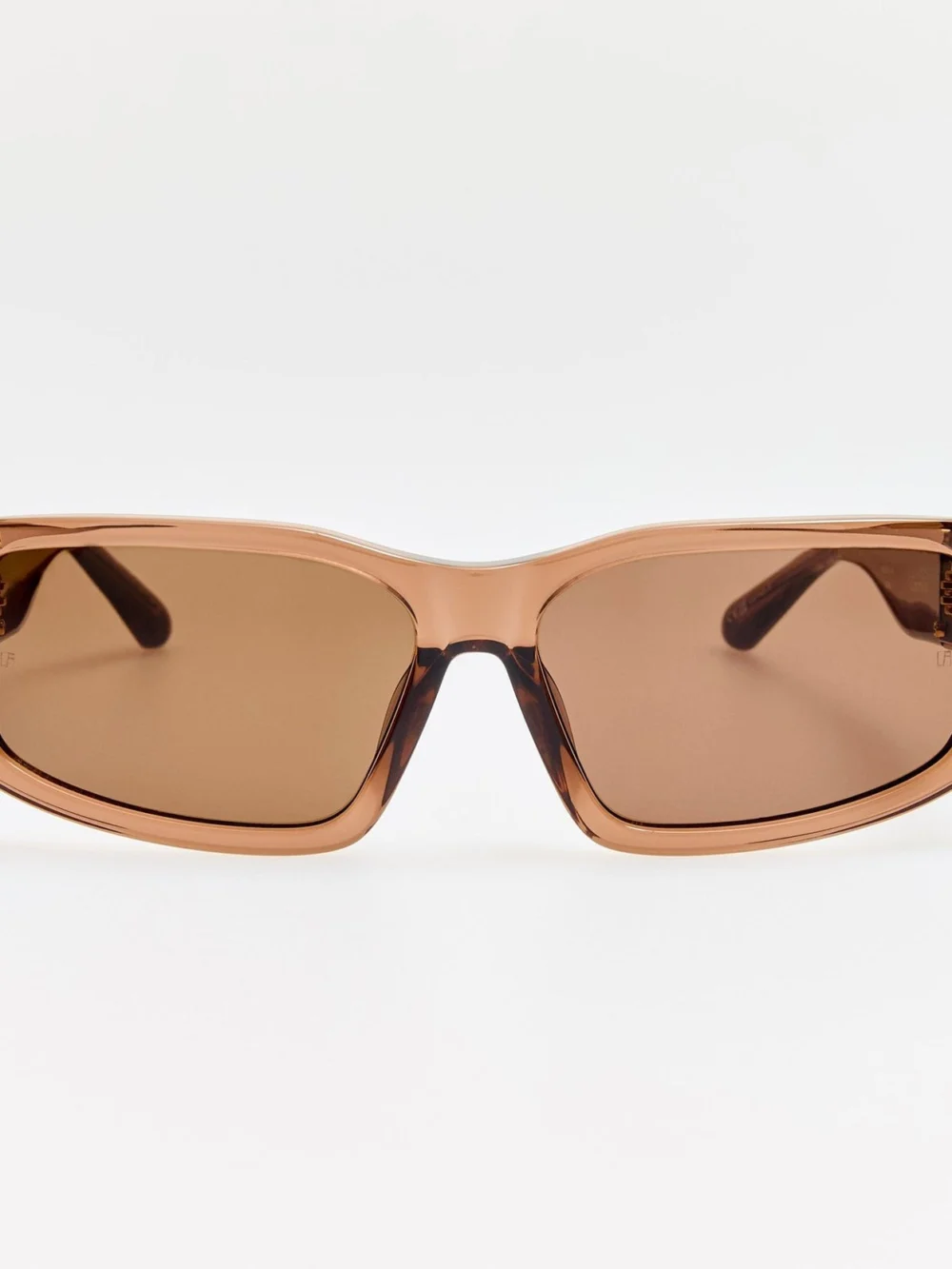 Linda Farrow Carmela Sunglasses in brown