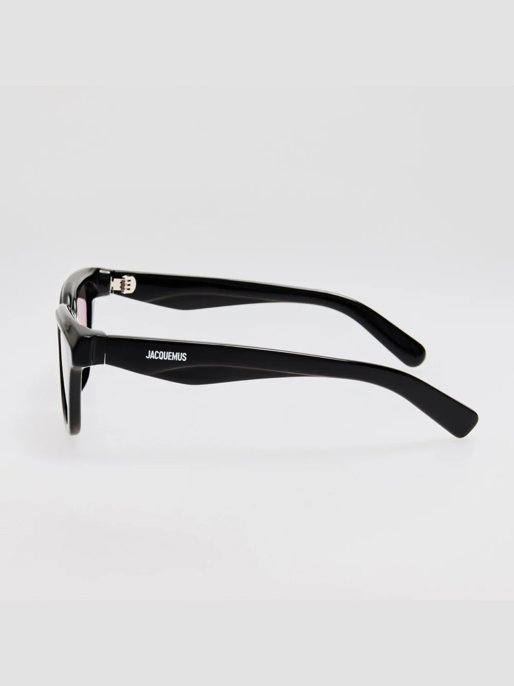 Linda Farrow Carre Sunglasses, black, view 6