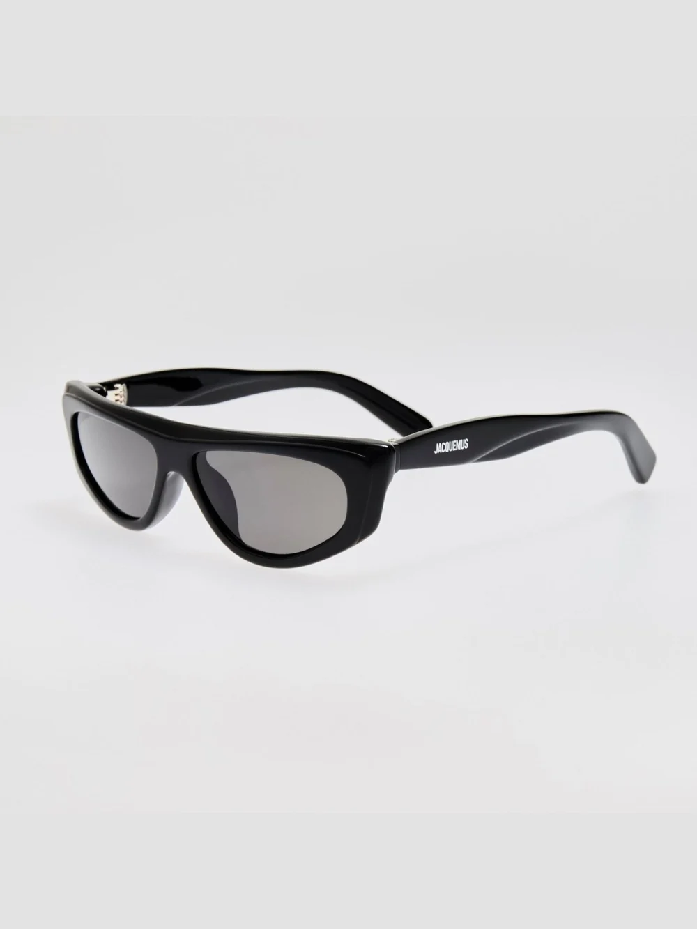 Linda Farrow Casco Sunglasses, black, view 2