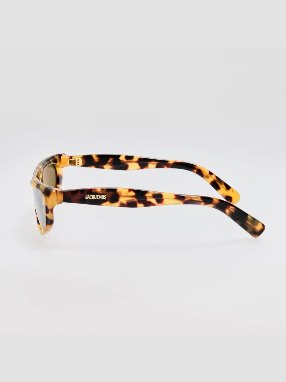 Linda Farrow Casco Sunglasses, tortoiseshell, view 6