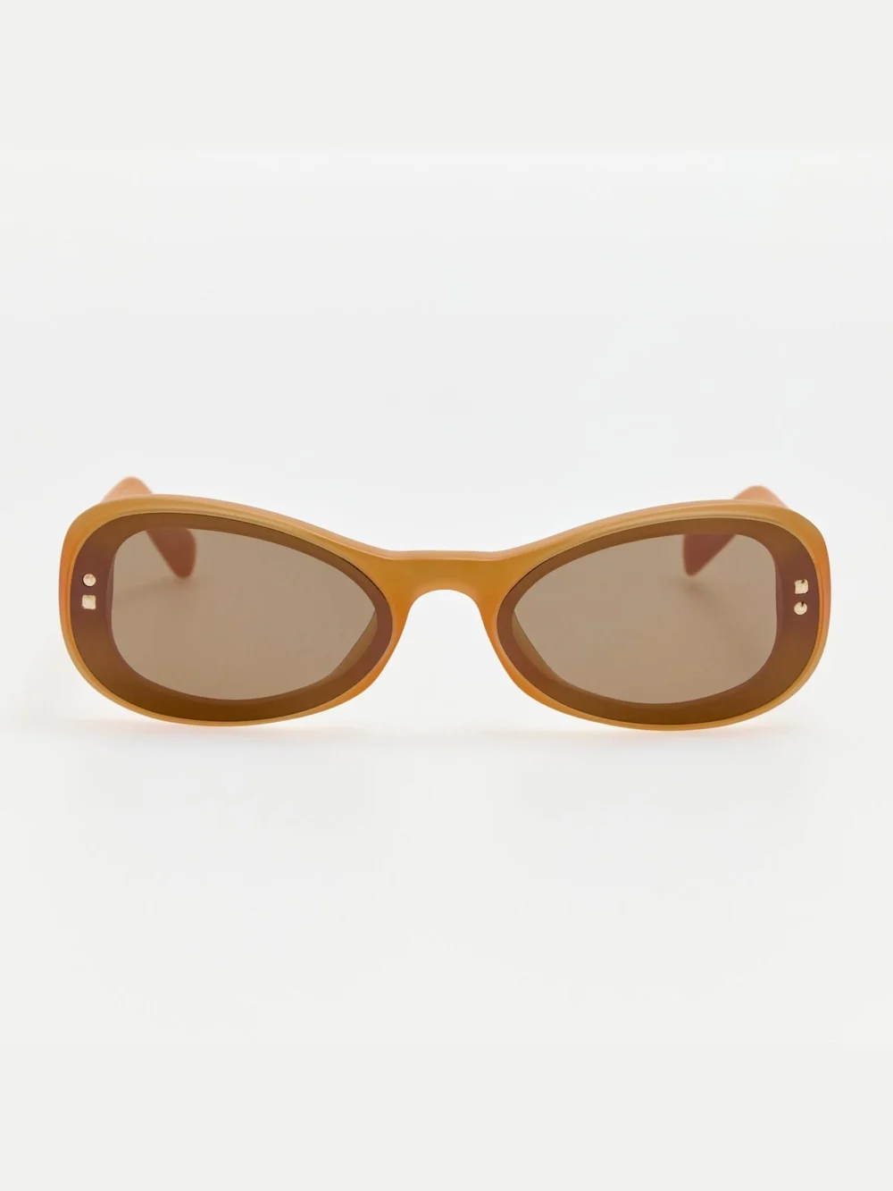 Linda Farrow Cavallo Sunglasses in caramel