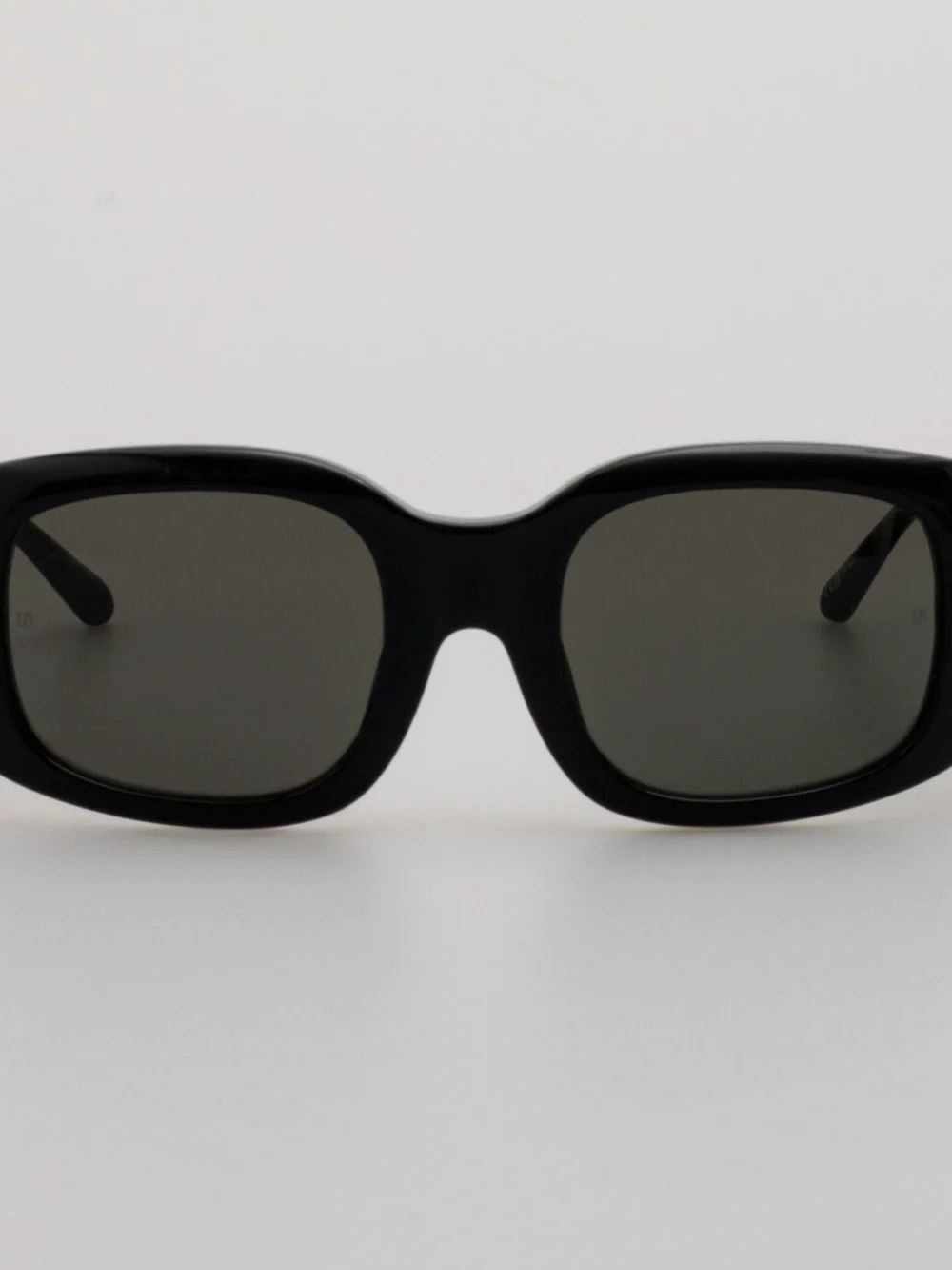 Linda Farrow Celeste Oversize Sunglasses in black