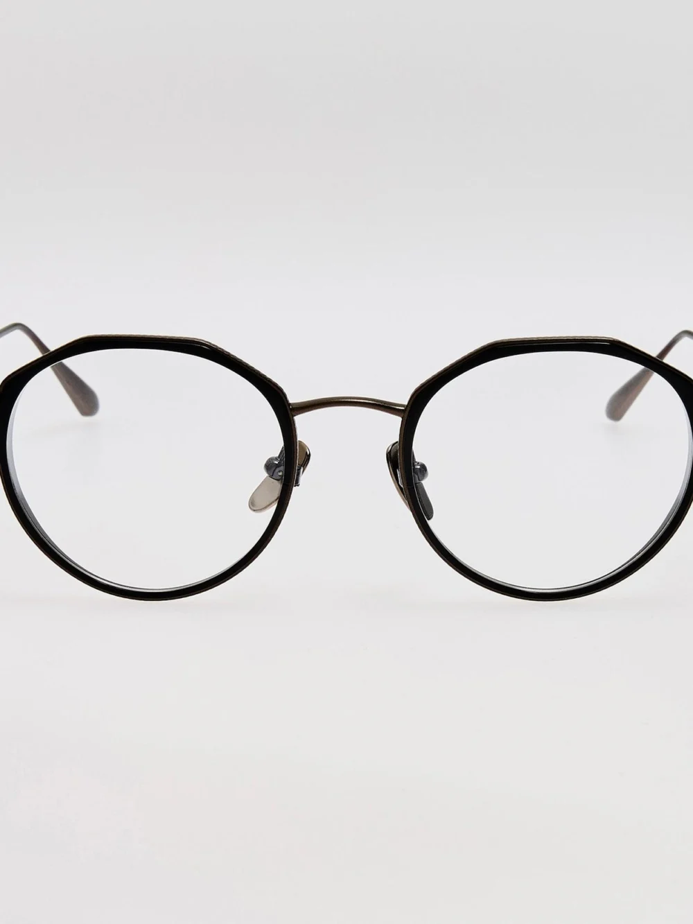 Linda Farrow Cesar Optical in matt black nickel