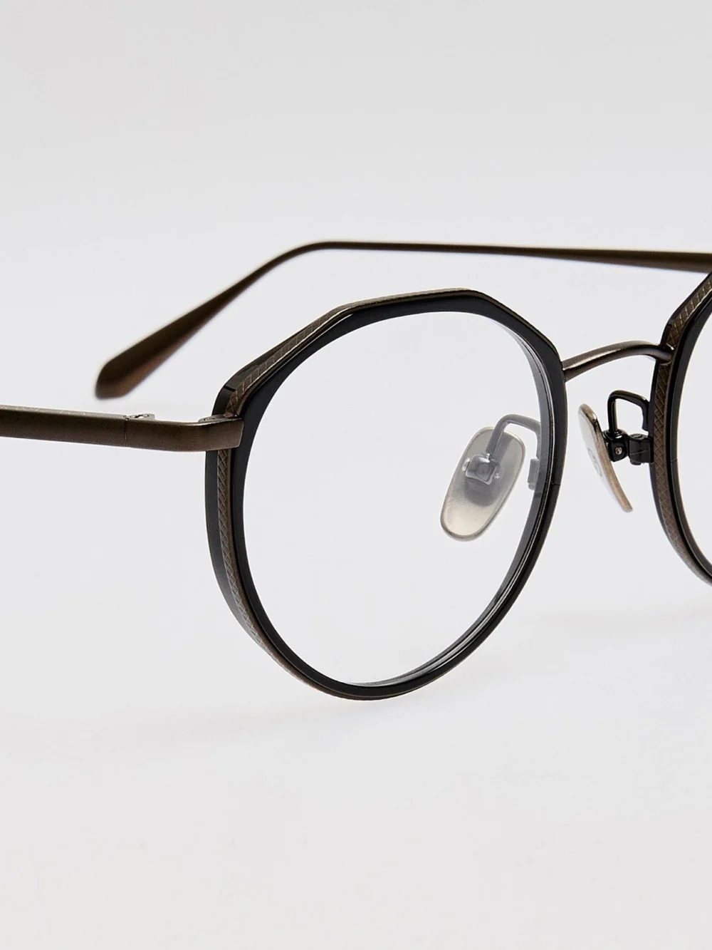 Linda Farrow Cesar Optical, matt black nickel, view 3