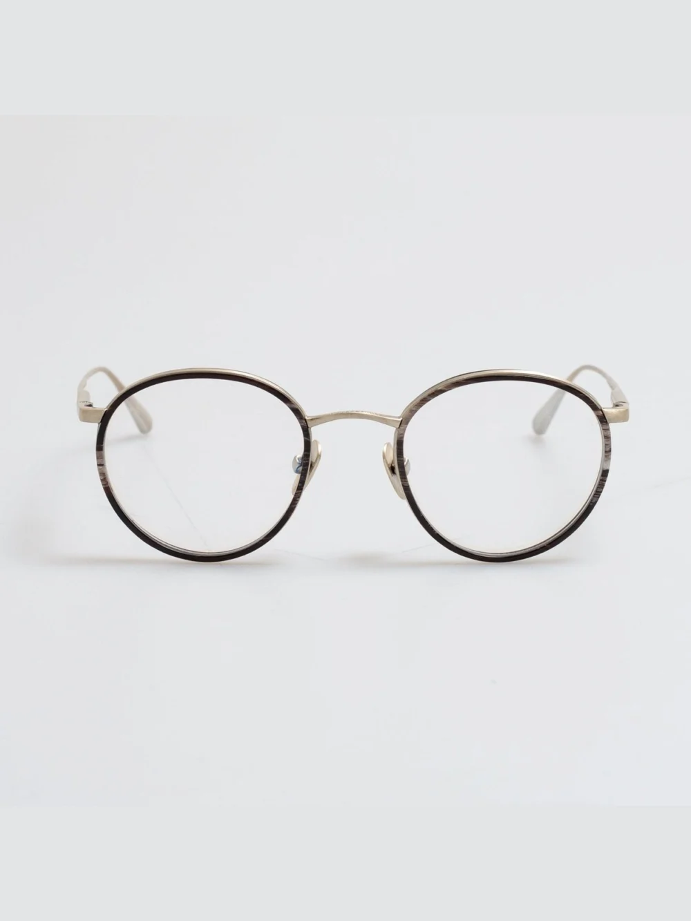 Linda Farrow Chaplin Optical in buffalo horn and 925 sterling silver
