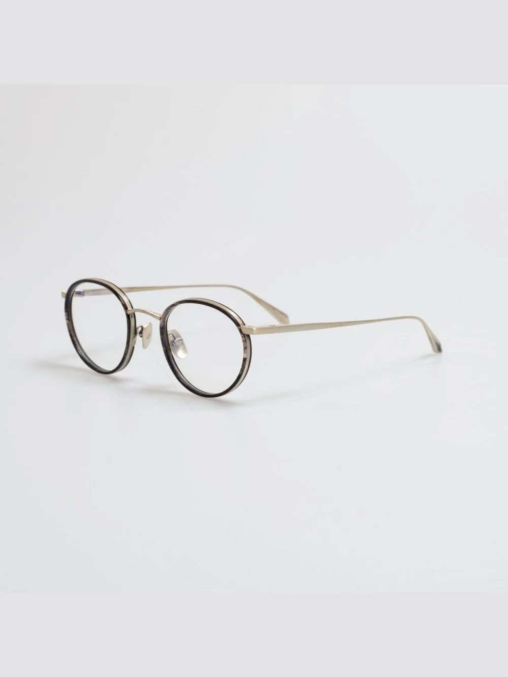 Linda Farrow Chaplin Optical, buffalo horn and 925 sterling silver, view 2