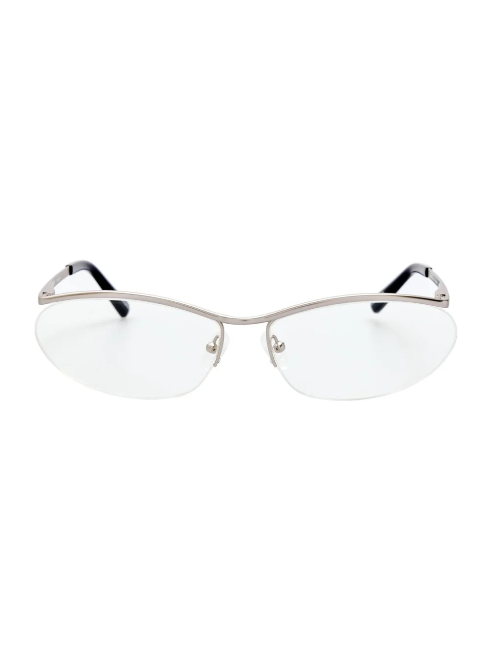 Linda Farrow Charlotte Optical in matt silver