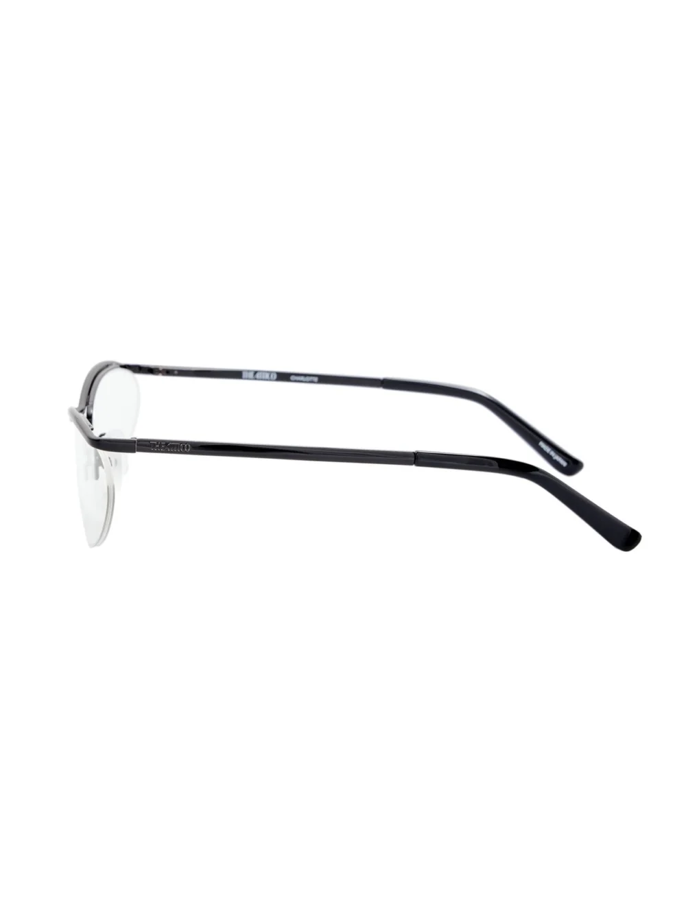 Linda Farrow Charlotte Optical, shiny black, view 2