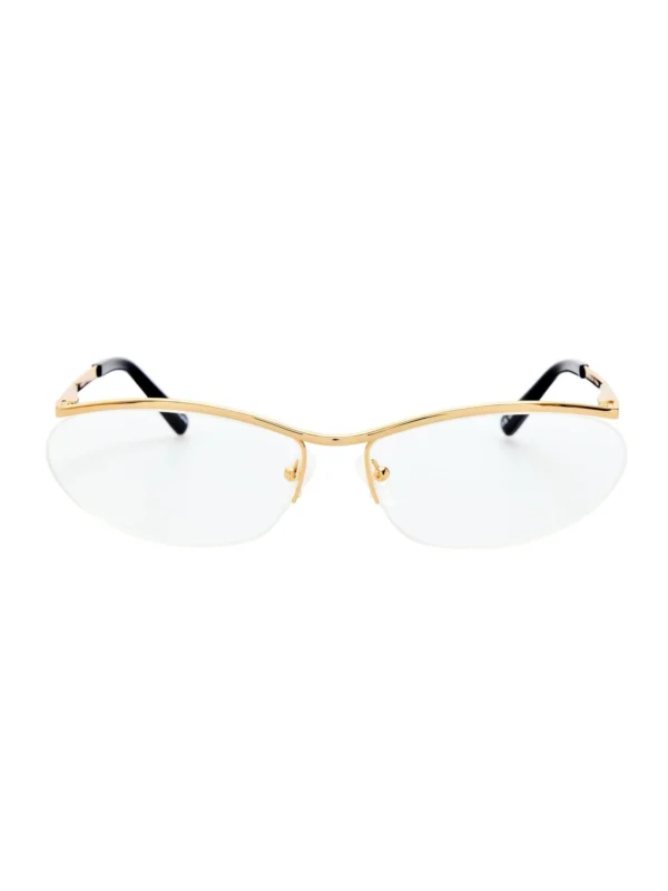 Linda Farrow Charlotte Optical in Yellow Gold